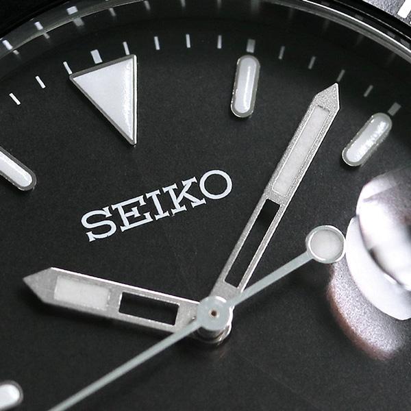 セイコー 流通限定モデル 日本製 ソーラー メンズ 腕時計 SZEV011 SEIKO ブラック｜be-eight｜06