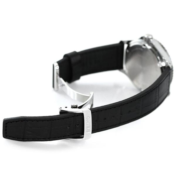 セイコー 流通限定モデル 日本製 ソーラー メンズ 腕時計 SZEV013 SEIKO ブラック 革ベルト セイコー SZEV013 流通限定モデル 日本製 ソーラー メンズ 腕時計 SEIKO ブラック 革ベルト 保証書