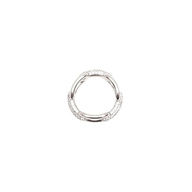ダニエルウェリントン DANIEL WELLINGTON Crystal Link Ring 54 S リング DW00400616 レディース メンズ 13.5号 シルバー_1