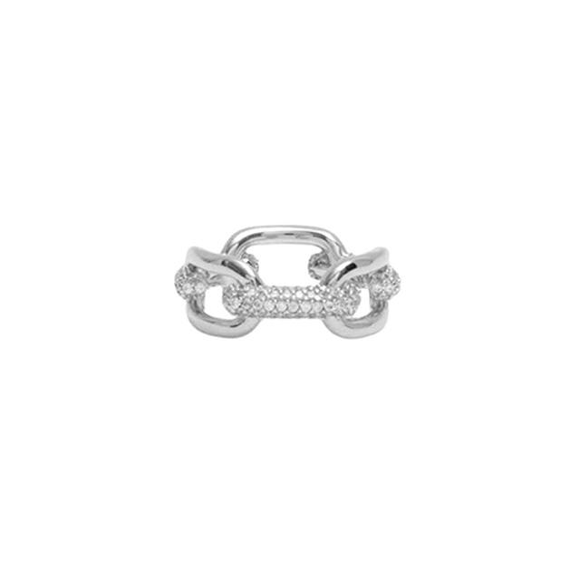 ダニエルウェリントン DANIEL WELLINGTON Crystal Link Ring 54 S リング DW00400616 レディース メンズ 13.5号 シルバー_3