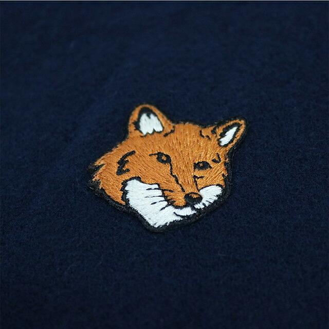 メゾンキツネ MAISON KITSUNE FOX HEAD SCARF マフラー ストール