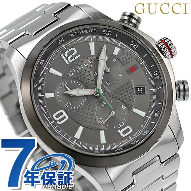 ✨訳あり不動美品✨GUCCI✨グッチ　 3600M メンズ腕時計 MA74 G-Timeless グッチ 時計 メンズ Gタイムレス XL クロノグラフ ブラウン
