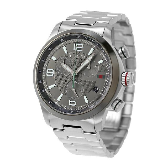 G-Timeless グッチ 時計 メンズ Gタイムレス XL クロノグラフ ブラウン