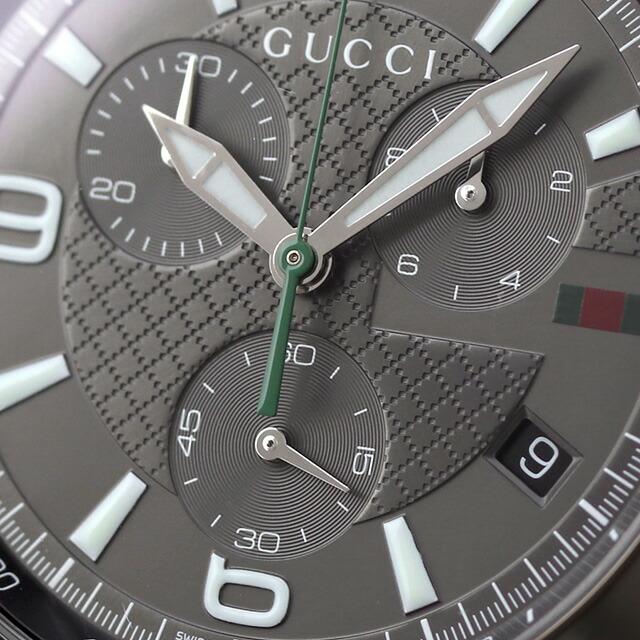 ✨訳あり不動美品✨GUCCI✨グッチ　 3600M メンズ腕時計 MA74 G-Timeless グッチ 時計 メンズ Gタイムレス XL クロノグラフ ブラウン