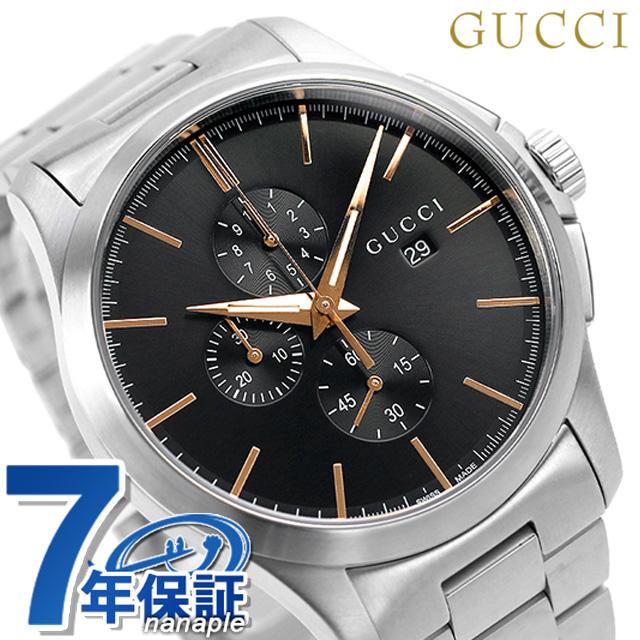 G-Timeless GUCCI グッチ 時計 Gタイムレス 46mm クロノグラフ メンズ