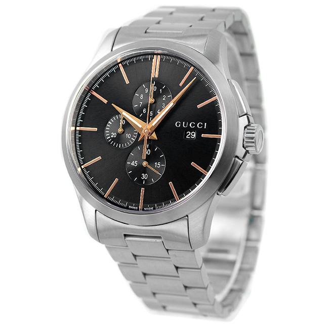 グッチ時計G-タイムレス クロノグラフ メンズ YA126272 G-Timeless GUCCI グッチ 時計 Gタイムレス 46mm クロノグラフ メンズ