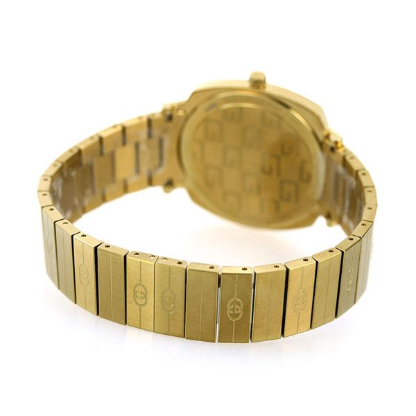 GUCCI アナログ時計 メンズ ブラックレザー ゴールド G-クロノ〕ラージウォッチ(44mm)ブラックレザー | GUCCI公式