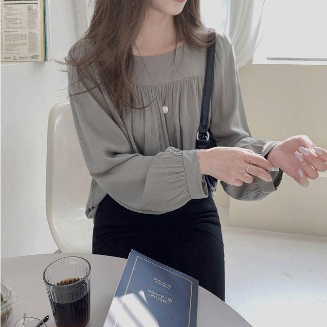 薄手 長袖シャツ レディース シンプル トップス 夏 秋 長袖 カットソー 無地 秋コーデ プルオーバー シャツ ブラウス シフォン 大人 ママ Ol 透け 重ね着 Lad007 Natural Basis 通販 Yahoo ショッピング