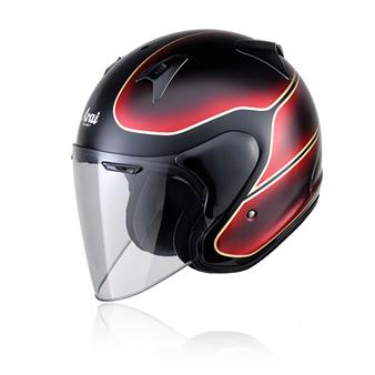 Arai SZ-G VIVTAGE 黒／赤 ビンテージ ジェットヘルメット 61-62cm XL