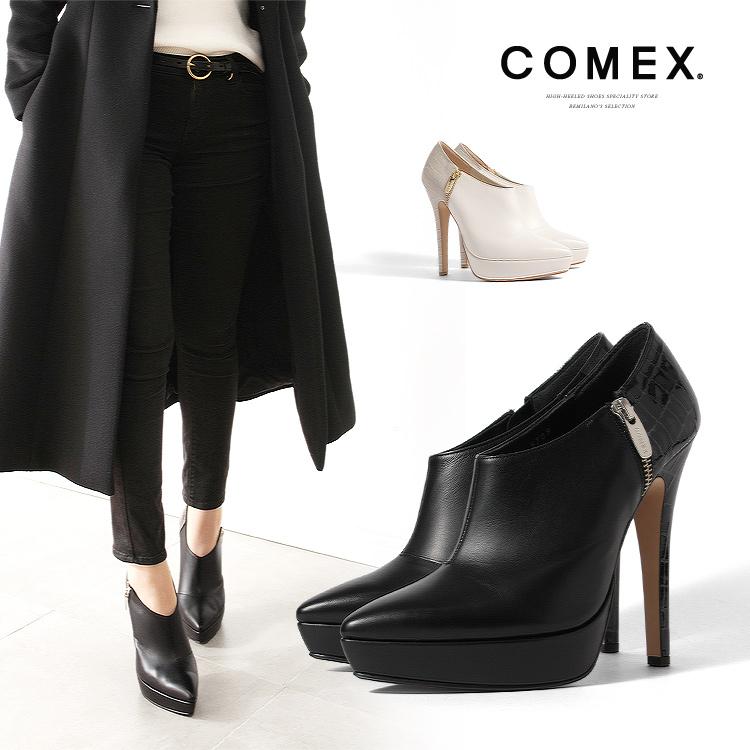 COMEX（コメックス） SALE COMEX ブーツ ピンヒール ブーティ ポイン 