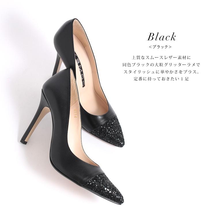 SALE コメックス パンプス ピンヒール アーモンドトゥ ヒール10cm ラメ 5716｜be-milano｜13