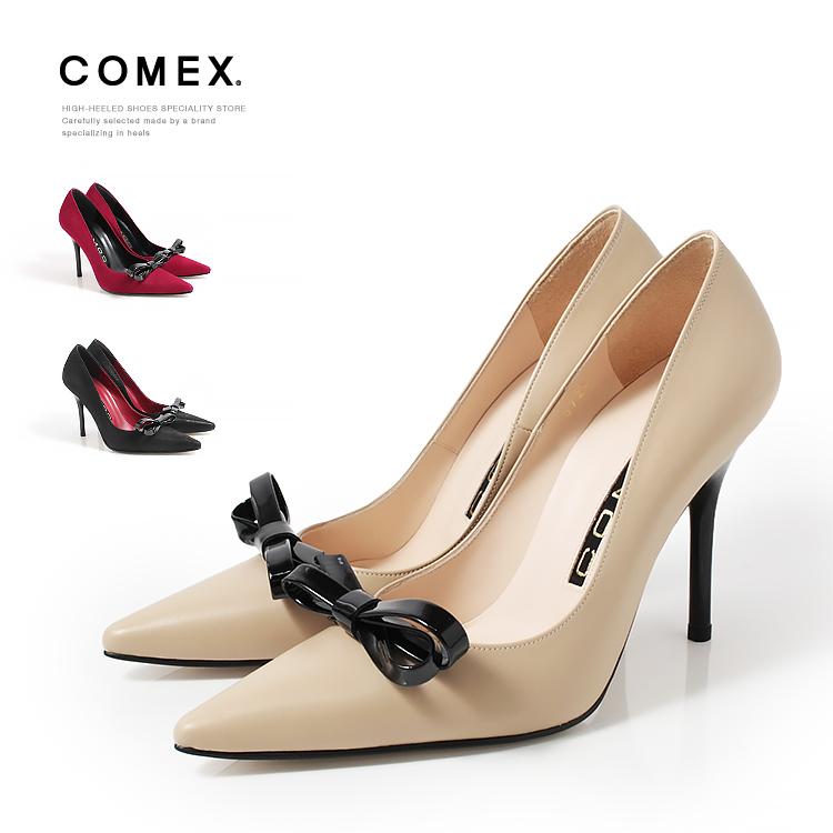 COMEX SALE コメックス パンプス リボン ハイヒール 5725 : ハイヒール  