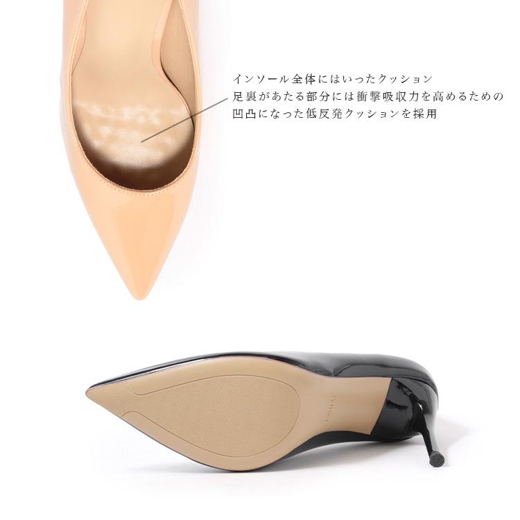 パンプス ヒール10cm ハイヒール 極細ヒール ポインテッドトゥ