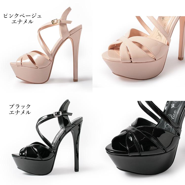 vanitybeauty サンダル ヒール16cm ハイヒール プラットフォーム vanitybeauty サンダル ヒール16cm ハイヒール プラットフォーム