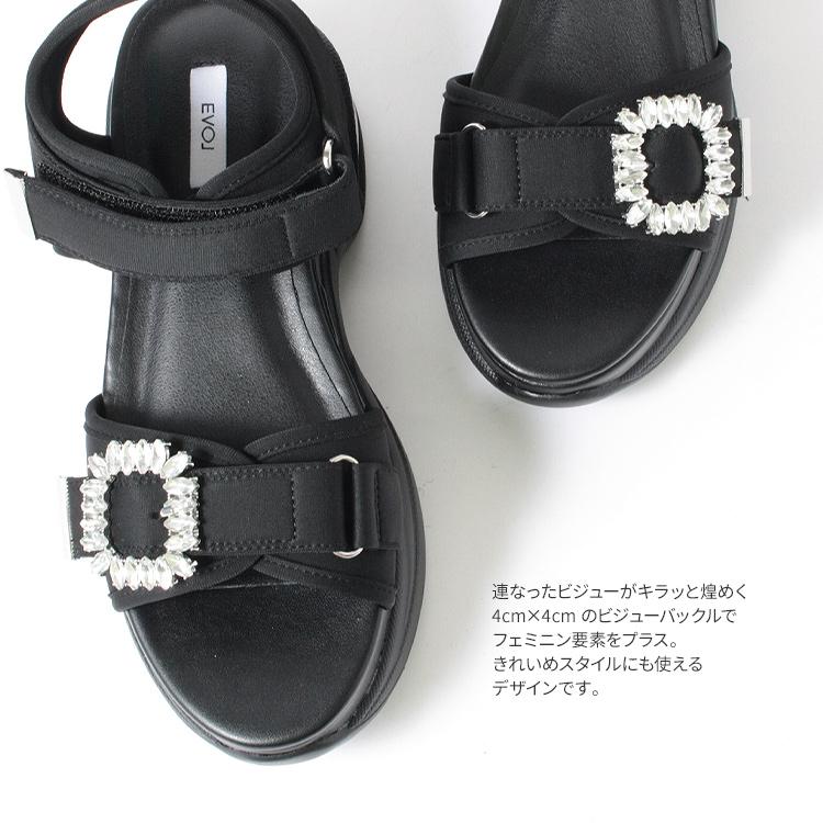EVOL（イーボル） SALE サンダル 厚底 エアーソール ヒール8cm