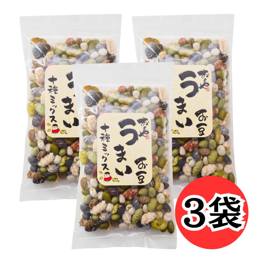 おくや うまいお豆 十種ミックス 130g 3袋 合計390g : イルカ堂 Yahoo