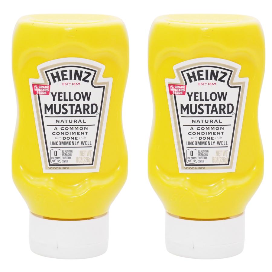 HEINZ（ハインツ） イエローマスタード 2本セット : イルカ堂 Yahoo!店