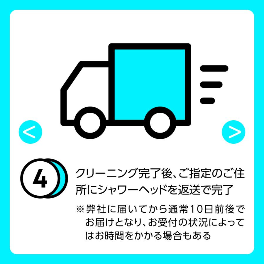 ミラブル シャワーヘッド 分解クリーニング シャワーヘッドクリーニング 洗浄 目詰まり シャワーヘッド汚れ ミラブルプラス サイエンス |  | 04