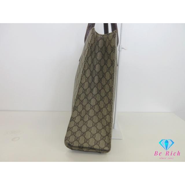 GUCCI（グッチ） トートバッグ 91249 GG スプリーム ブラウン ベージュ 