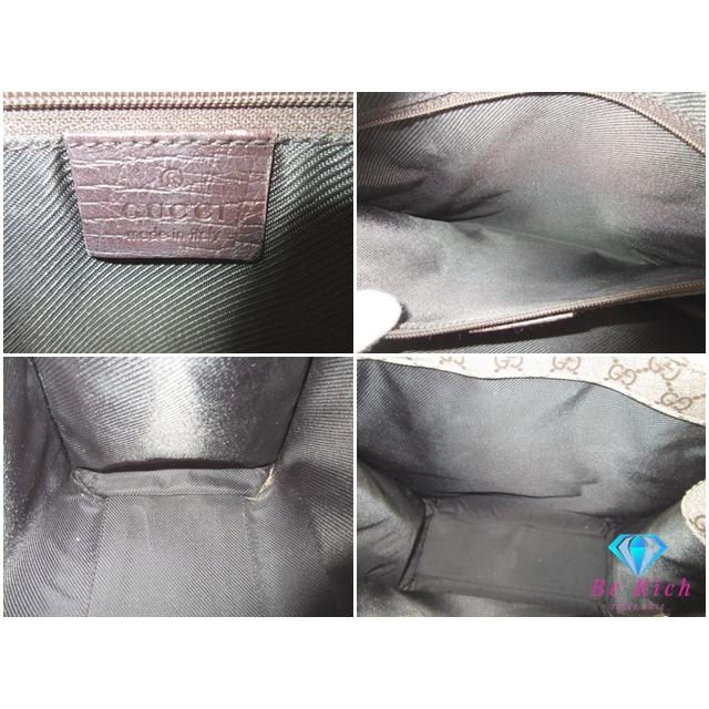 【GUCCI】トートバッグ　ショルダートート　GGスプリーム　ブラウン GUCCI（グッチ） GUCCI GGスプリーム 91249 ブラウン バッグ トート