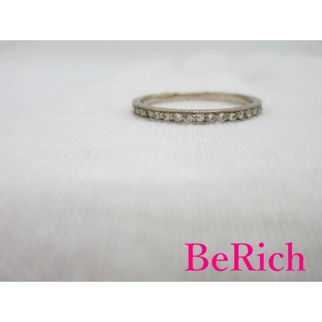 K18 18金 PG ピンクゴールド リング 指輪 11号 ダイヤ 0.13 総重量約