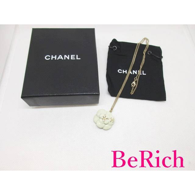 CHANEL シャネル カメリア ネックレス ペンダント ゴールド 白 CHANEL シャネル カメリア ネックレス ペンダント ゴールド 白