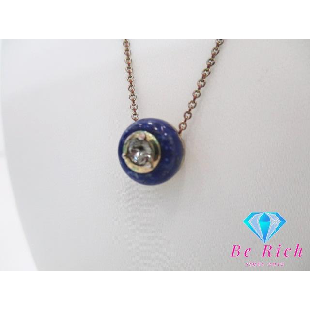 COACH コーチ セミプレシャス クリスタル ネックレス シルバー ブルー