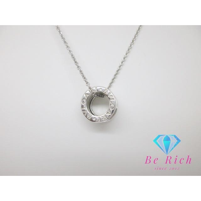 BVLGARI ブルガリ B-zero1 ネックレス 750 WG K18 18金 ホワイト BVLGARI ブルガリ B-zero1 ネックレス 750 WG K18 18金 ホワイト