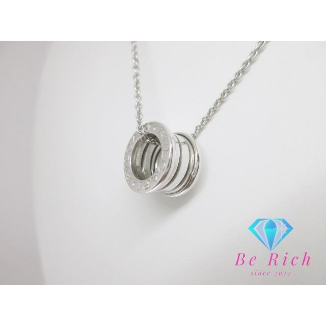 BVLGARI ブルガリ B-zero1 ネックレス 750 WG K18 18金 ホワイト BVLGARI ブルガリ B-zero1 ネックレス 750 WG K18 18金 ホワイト