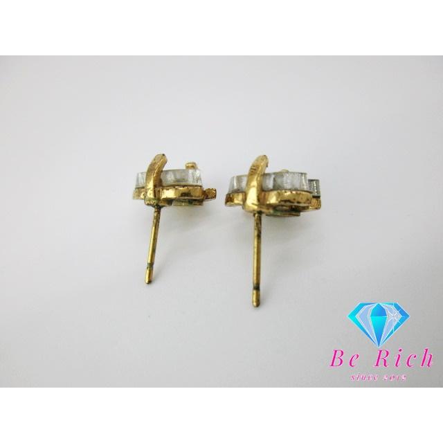 ジャンク　CHANEL シャネル　ココマーク　ピアス　キャッチャー無し CHANEL シャネル ココマーク スタッド ピアス クリア ゴールド