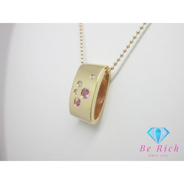 田崎真珠 タサキ TASAKI K18 カラーストーン ソフトチェーンネックレス