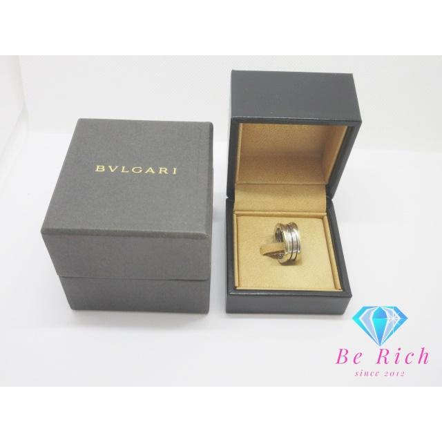 ブルガリ BVLGARI B-zero1 2バンド リング 指輪 #49 9号 750 WG K18 18金 ホワイト ゴールド ビー ゼロワン 【中古】【送料無料】 ba2896｜be-rich0112｜06