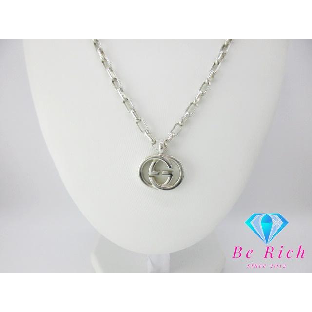 GUCCI グッチ　ネックレス　インターロッキング　GG シルバー GUCCI グッチ Ag 925 シルバー インターロッキング G ネックレス