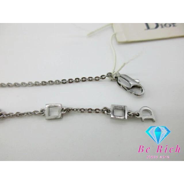 クリスチャン ディオール Christian Dior アイラブ ディオール ハート モチーフ ネックレス ペンダント シルバー メッキ 【中古】 ba3092_5