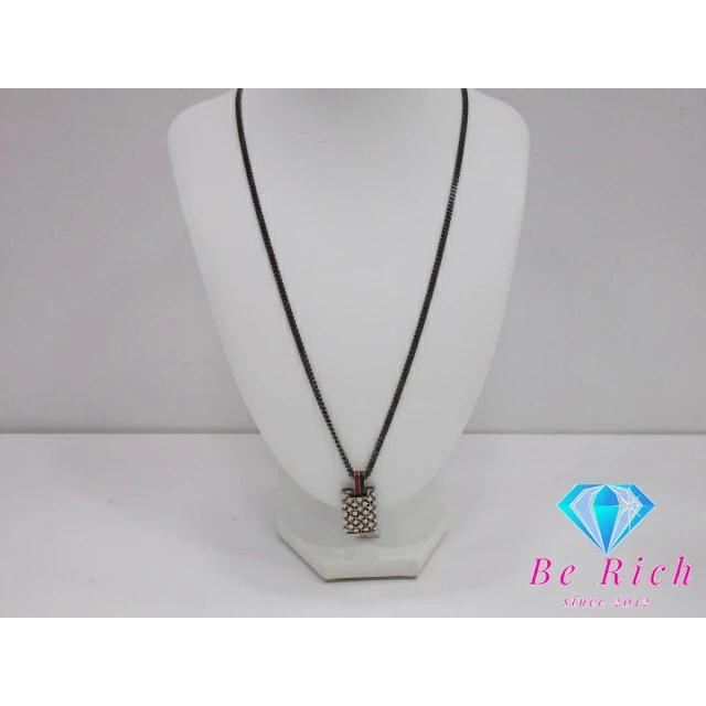 GUCCI（グッチ） ディアマンテ ロゴ プレート ネックレス ペンダント