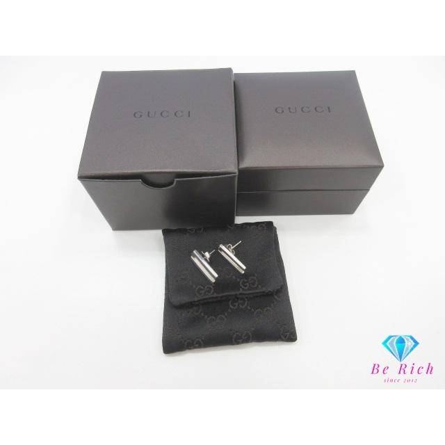 GUCCI（グッチ） GUCCI Ag 925 シルバー G ロゴ プレート スタッド