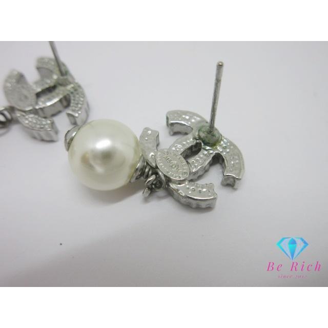 CHANEL（シャネル） ココマーク フェイクパール ラインストーン 付