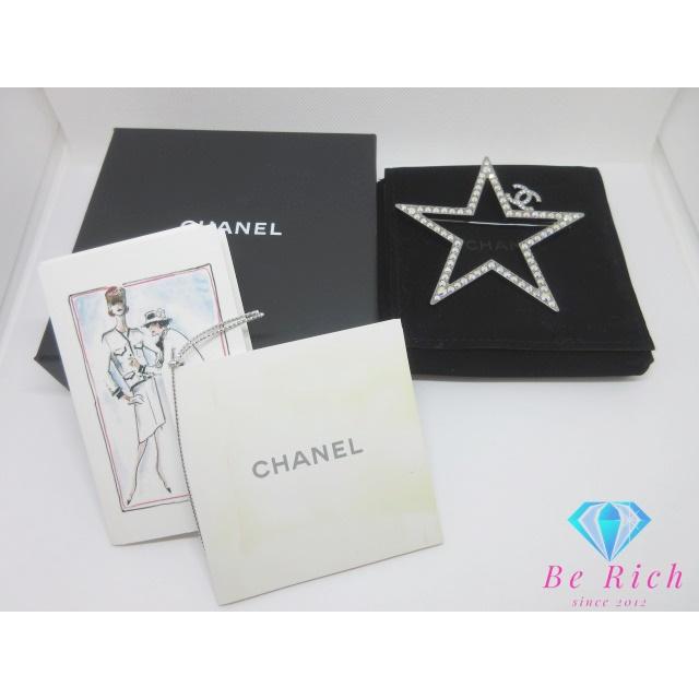 CHANEL（シャネル） 美品 ココ マーク ラインストーン 付 星 スター