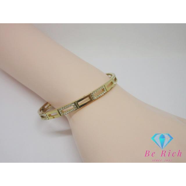 SWAROVSKI（スワロフスキー） 美品 デザイン バングル ブレスレット