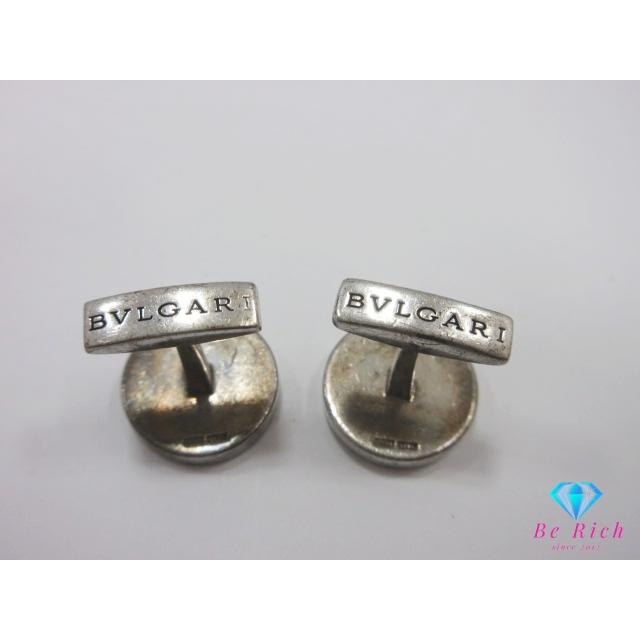 BVLGARI（ブルガリ） カフス シルバー SILVER 925 ロゴ カフリンクス