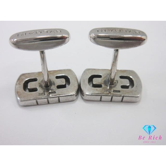 パレンテシ ブルガリ BVLGARI カフス シルバー SILVER 925 ロゴ