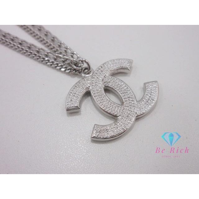 CHANEL（シャネル） ココマーク 2連 ネックレス ペンダント シルバー