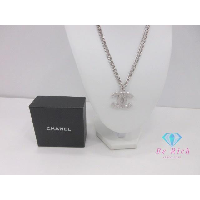 CHANEL（シャネル） ココマーク 2連 ネックレス ペンダント シルバー