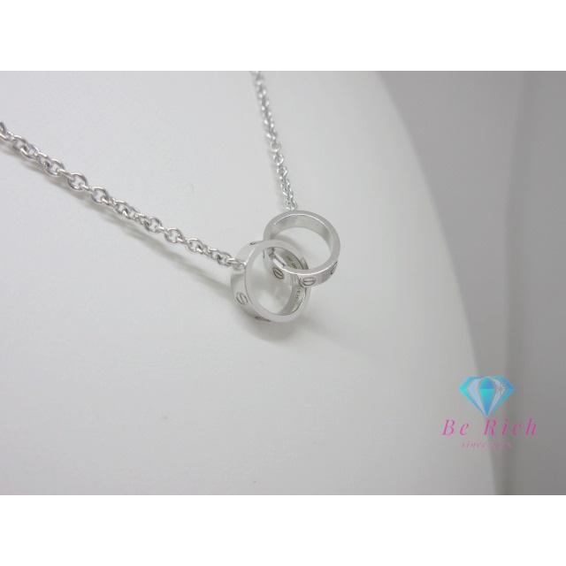 LOVE（Cartier） カルティエ Cartier ベビー LOVE ネックレス ホワイト