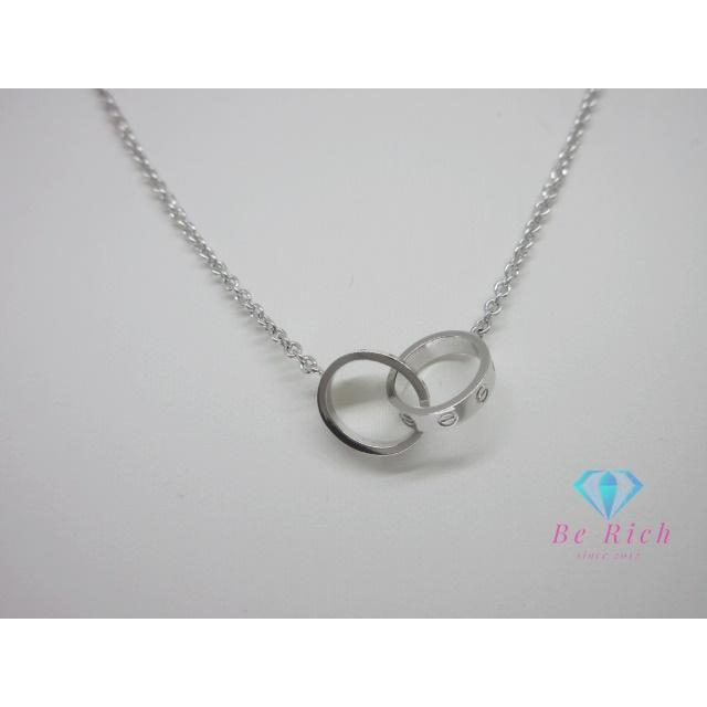 LOVE（Cartier） カルティエ Cartier ベビー LOVE ネックレス ホワイト