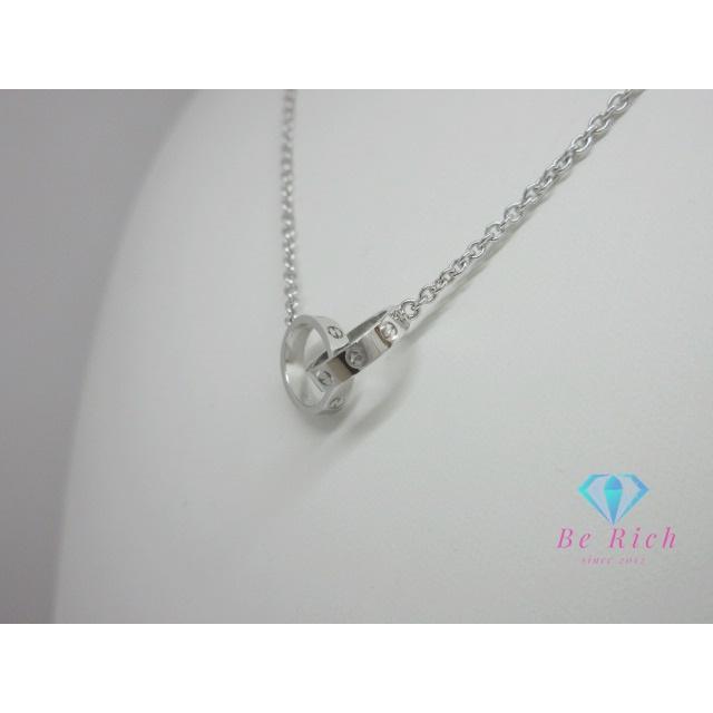 LOVE（Cartier） カルティエ Cartier ベビー LOVE ネックレス ホワイト
