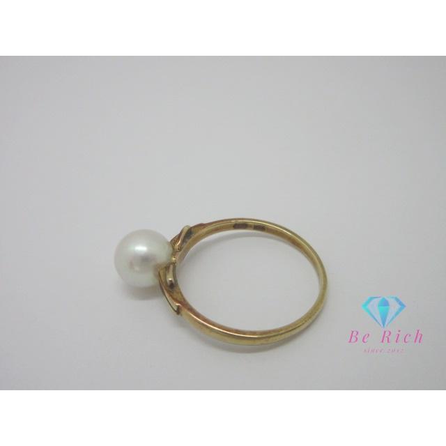 MIKIMOTO（ミキモト） MIKIMOTO K14 YG 真珠 パール 7mm 珠 付 