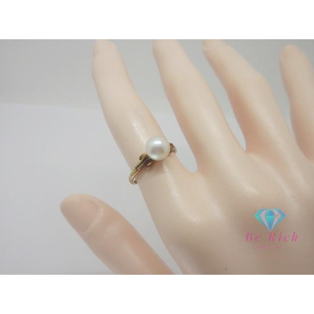 MIKIMOTO（ミキモト） MIKIMOTO K14 YG 真珠 パール 7mm 珠 付 