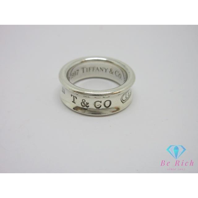 Tiffany& Co. ティファニー 1837 ロゴ リング 925 約9号 TIFFANY&Co.（ティファニー） TIFFANY & Co. 1837 ナロー リング 指輪