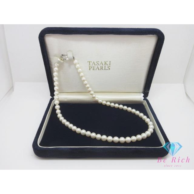 TASAKI（タサキ） 田崎真珠 TASAKI K14 WG パール 真珠 6.5 - 6.8mm 